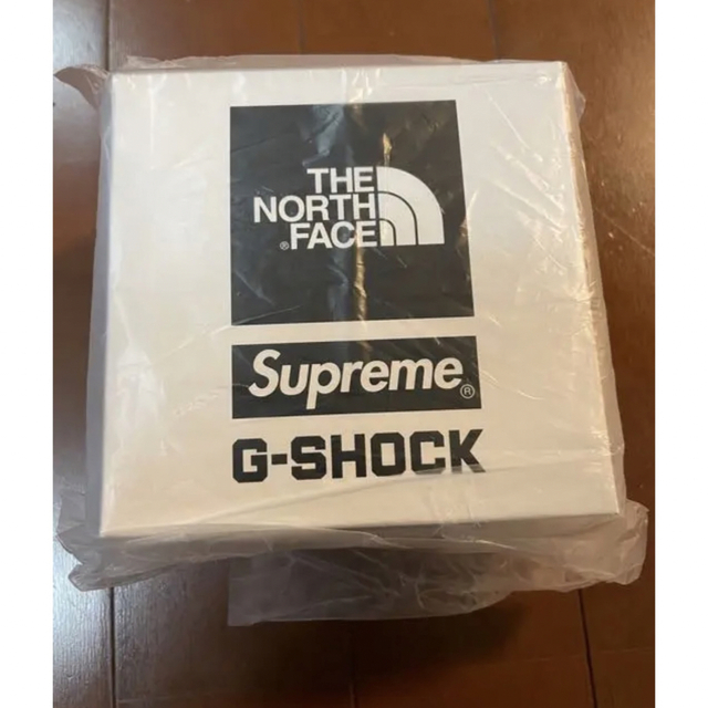 腕時計(デジタル)Supreme The North Face G-SHOCK ブラック