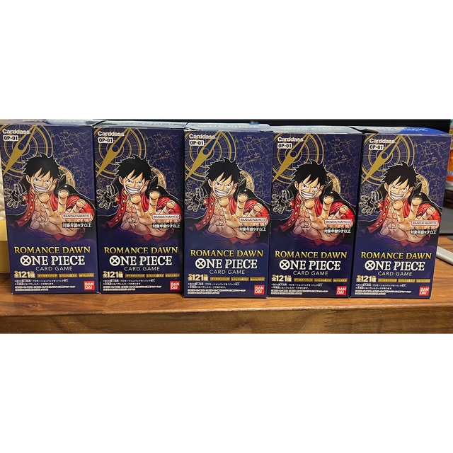 5BOX ワンピース カードゲーム 未開封BOX ロマンスドーン 5BOX ワンピース カードゲーム 未開封BOX ロマンスドーン
