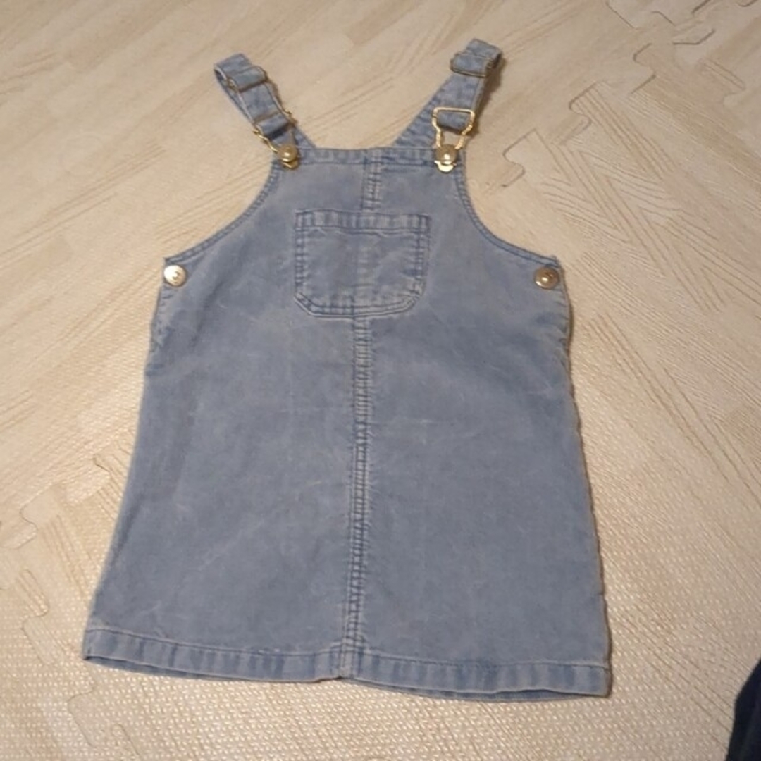 Chloe(クロエ)のクロエ　コーデュロイ　ジャンパースカート　2a キッズ/ベビー/マタニティのキッズ服女の子用(90cm~)(ワンピース)の商品写真