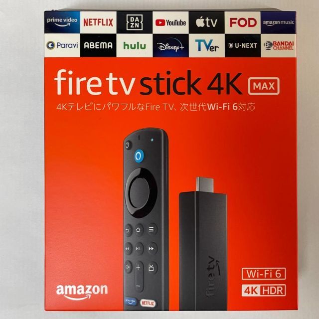 Fire TV Stick 4K Max - Alexa対応(第3世代)付属