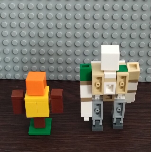 Lego(レゴ)のレゴ　マインクラフト　アイアンゴーレムとかかし キッズ/ベビー/マタニティのおもちゃ(積み木/ブロック)の商品写真