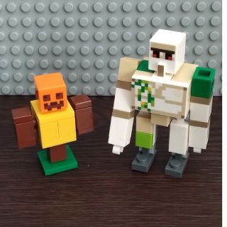 レゴ(Lego)のレゴ　マインクラフト　アイアンゴーレムとかかし(積み木/ブロック)