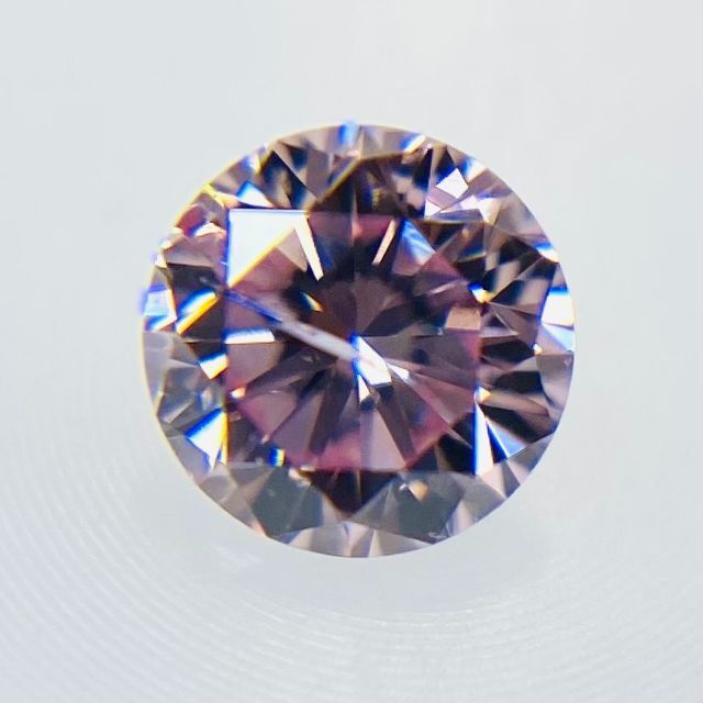 FANCY PINK 0.121ct RD/RT1724/CGL レディースのアクセサリー(その他)の商品写真