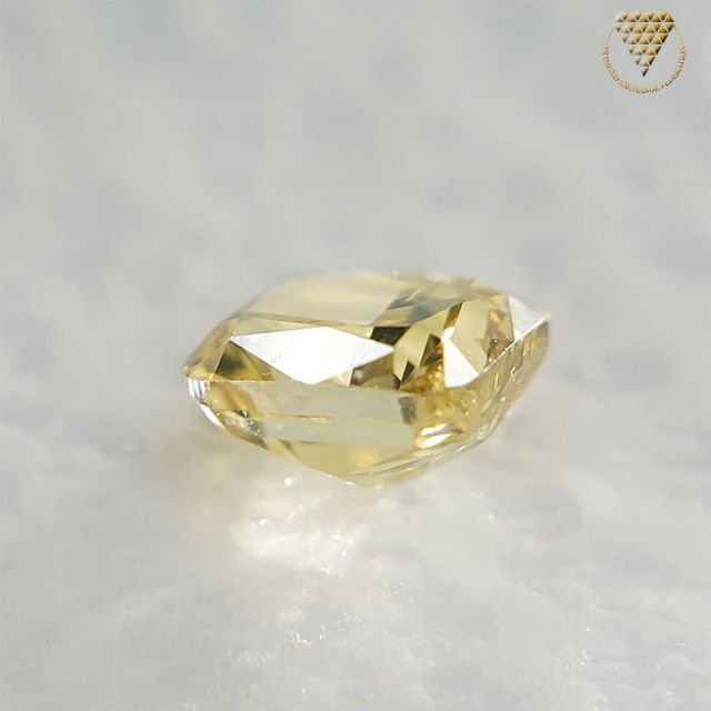 0.235 ct 天然 イエロー ダイヤモンド 未ソーティング レディースのアクセサリー(リング(指輪))の商品写真