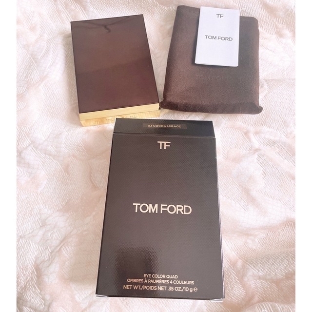 TOM FORD(トムフォード)の1度のみ使用【USED】TOM FORD アイカラークォード03ココアミラージュ コスメ/美容のベースメイク/化粧品(アイシャドウ)の商品写真