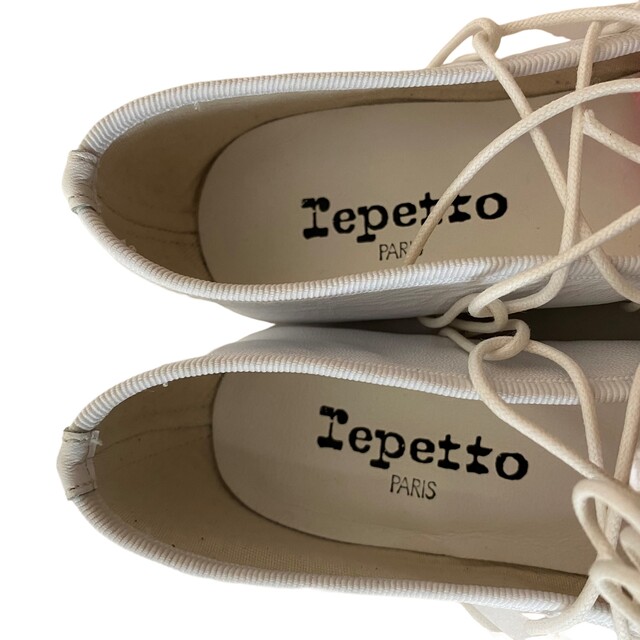 repetto - レペット 希少モデル ブレイディドシューズ 編み上げ レース