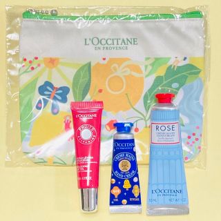 ロクシタン(L'OCCITANE)のロクシタン シア ローズ ハンドクリーム デリシャス＆フルーティー リップオイル(ハンドクリーム)