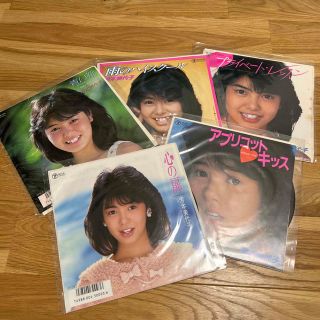 芳本美代子　シングルレコード5枚セット(ポップス/ロック(邦楽))