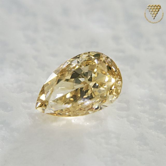 0.270 ct 天然 イエロー ダイヤモンド 未ソーティングルース