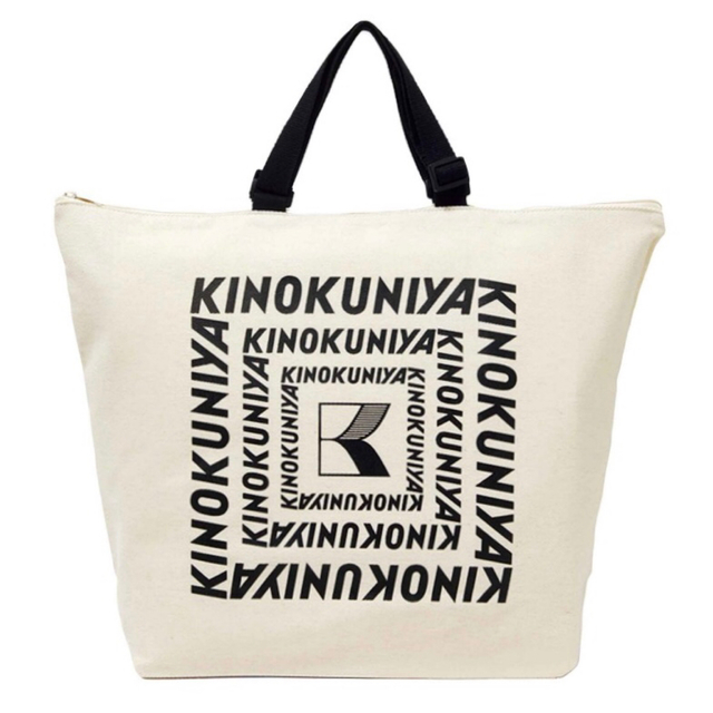 宝島社(タカラジマシャ)の【GLOW 2022年11月号付録】KINOKUNIYA 2WAYお買い物バッグ レディースのバッグ(エコバッグ)の商品写真