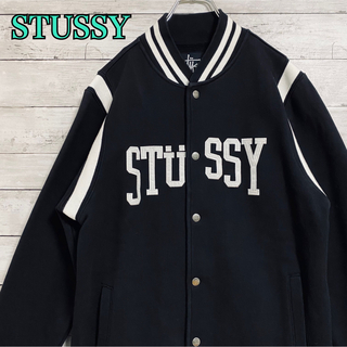 STUSSY - 【人気デザイン】ステューシー スタジャン 刺繍ロゴ 