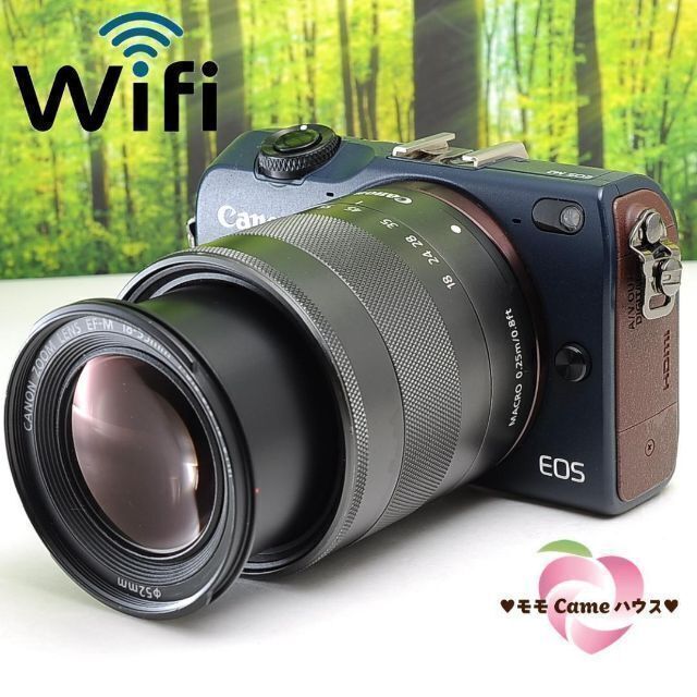 Canon EOS M2☆WiFi搭載＆小型・軽量・高画質カメラ☆3136