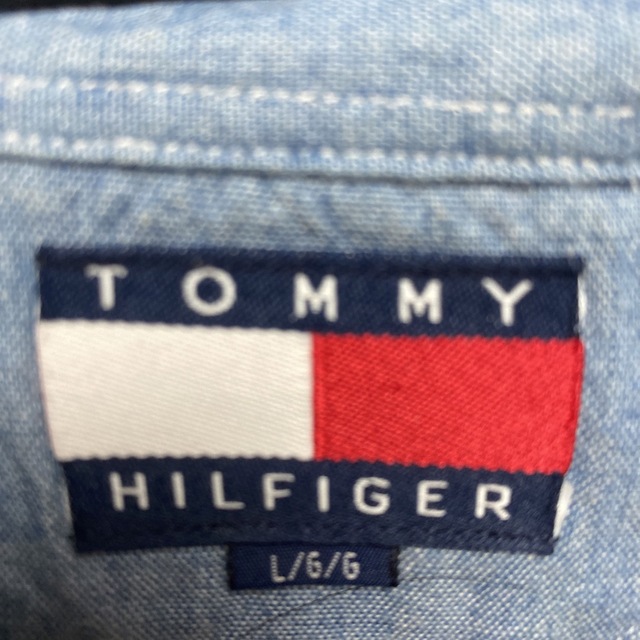 TOMMY HILFIGER(トミーヒルフィガー)のTOMMY HILFIGER 90s シャツストライプ L マルチカラー   メンズのトップス(シャツ)の商品写真