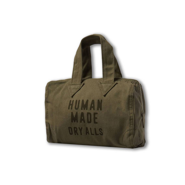 HUMAN MADE Boston Bag XS "Olive Drab"