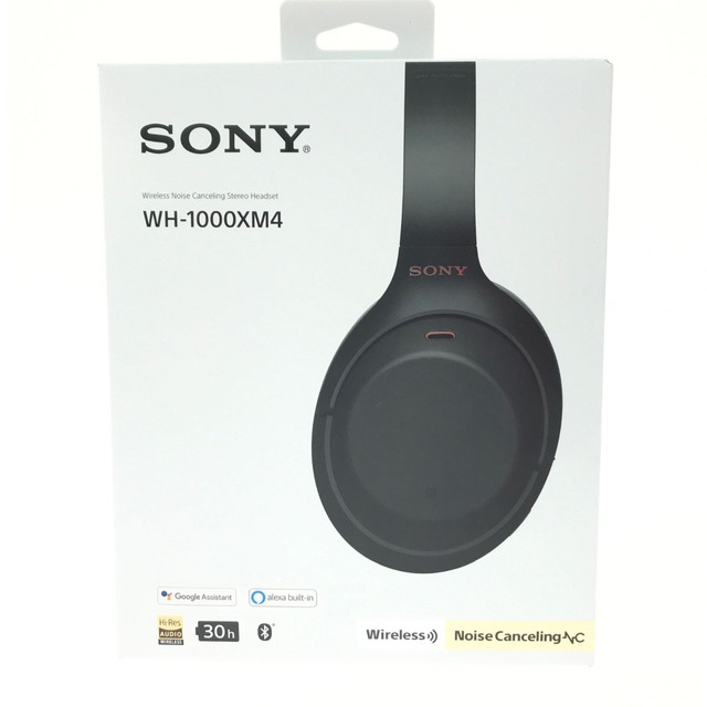 ▽▽SONY ソニー ワイヤレスヘッドホン ブラック WH-1000XM4 【在庫有