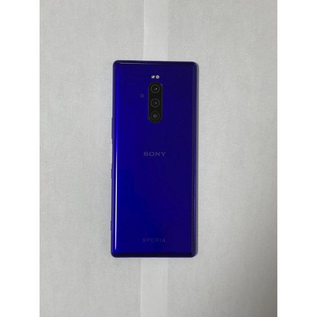 SONY(ソニー)のSony Xperia 1 802SO パープル ソフトバンク版SIMフリー スマホ/家電/カメラのスマートフォン/携帯電話(スマートフォン本体)の商品写真