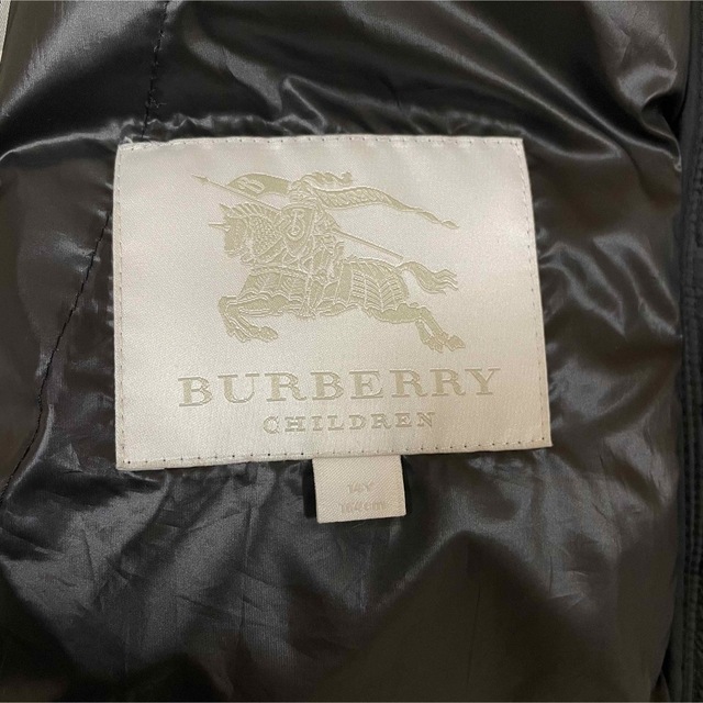 BURBERRY(バーバリー)のバーバリーチルドレン　ダウンコート　ロング　ファー付き　ウエストベルト　160 キッズ/ベビー/マタニティのキッズ服女の子用(90cm~)(ジャケット/上着)の商品写真
