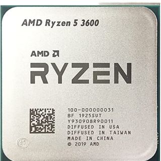 AMD Ryzen　3600　中古　CPUのみ(PCパーツ)