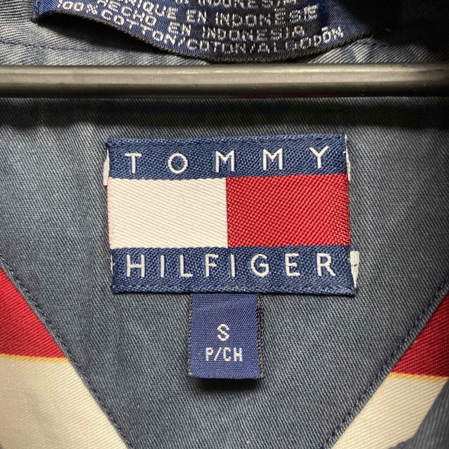 TOMMY HILFIGER(トミーヒルフィガー)のTOMMY HILFIGER 90s シャツ ストライプ M トリコロール   メンズのトップス(シャツ)の商品写真