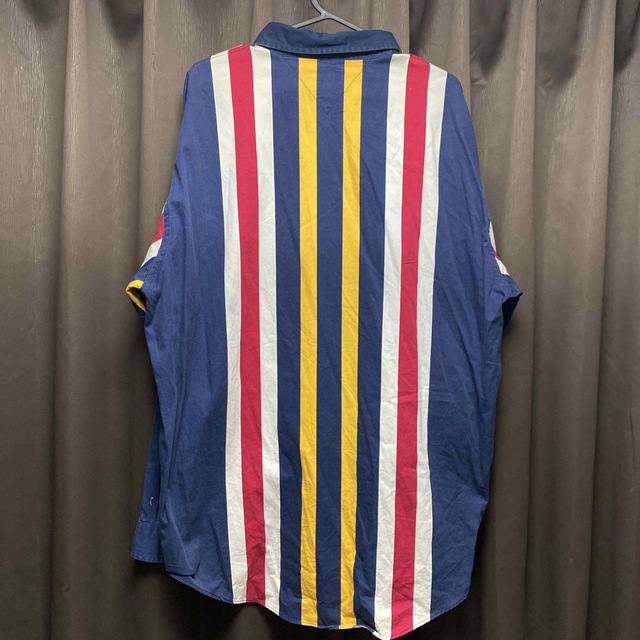 TOMMY HILFIGER(トミーヒルフィガー)のTOMMY HILFIGER 90s シャツ ストライプ L マルチカラー   メンズのトップス(シャツ)の商品写真