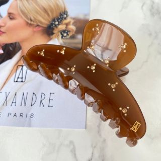 アレクサンドルドゥパリ(Alexandre de Paris)のAlexandre de paris（アレクサンドルドゥパリ）Mクリップ　新品(バレッタ/ヘアクリップ)