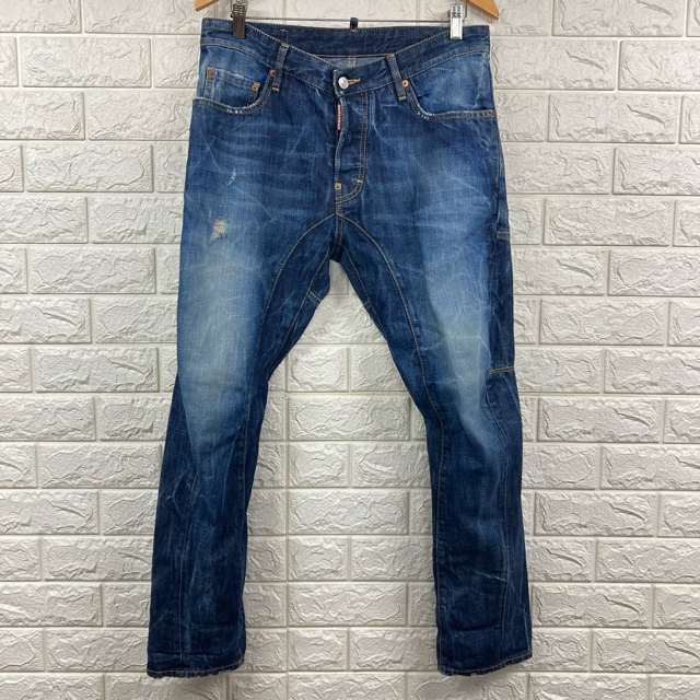 美品　Dsquared2 tidybiker jean 48 ディースクエアード