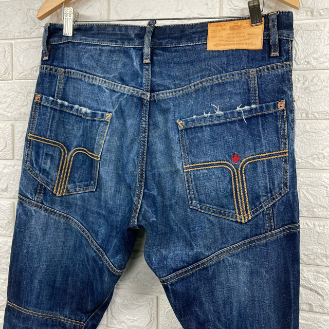 美品　Dsquared2 tidybiker jean 48 ディースクエアード