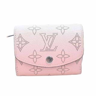 【中古】 LOUIS VUITTON ルイヴィトン マヒナ ポルトフォイユ ...