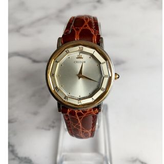 SEIKO - クレドール腕時計 18KTベゼル アンティーク レディース