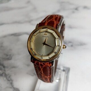 SEIKO - クレドール腕時計 18KTベゼル アンティーク レディース