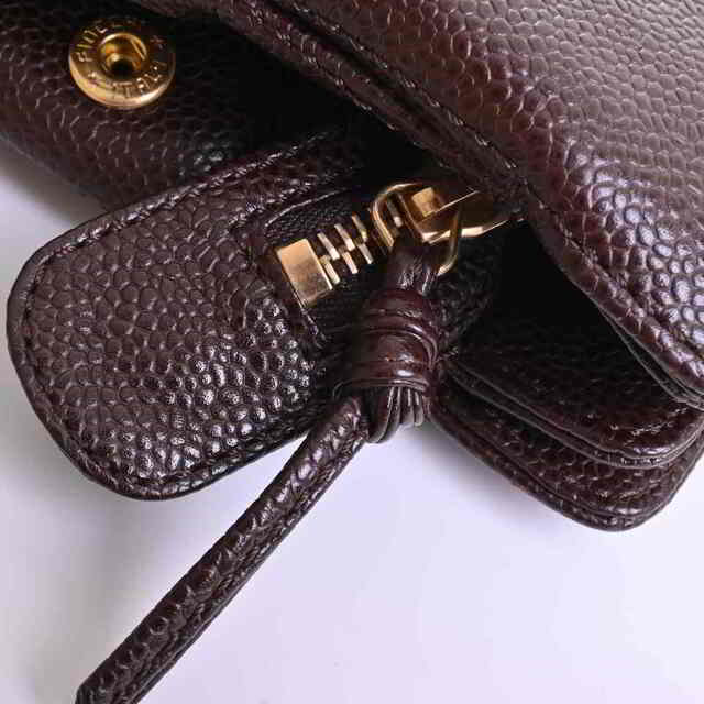 CHANEL - 【中古】 CHANEL シャネル キャビアスキン ココマーク トート ...