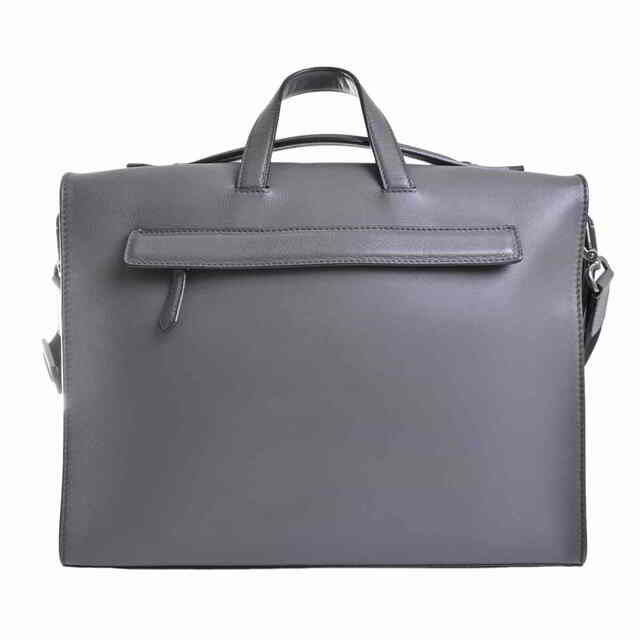 FENDI フェンディ 2WAY ブリーフケース ビジネスバッグ グレー