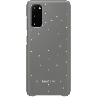 サムスン(SAMSUNG)の◆Galaxy S20 LED Back COVER グレー 純正品(Androidケース)