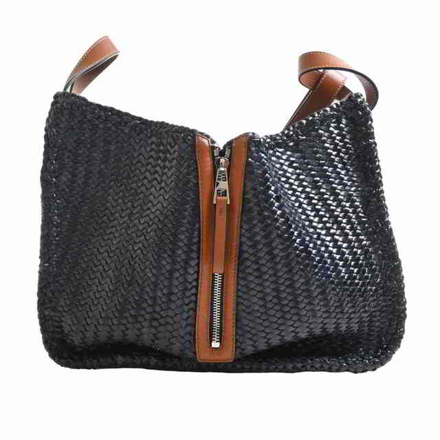 LOEWE - 【中古】 LOEWE ロエベ ハンモック ウーブン ミディアム 2WAY