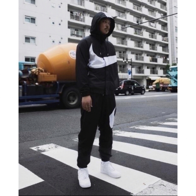 希少サイズ　ナイキ NIKE ビッグ スウッシュ ウーブン上下 セット　XXL