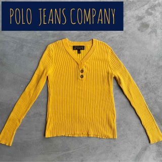 ラルフローレン(Ralph Lauren)のLAUREN JEANS COMPANY リブ コットン ニット(ニット/セーター)