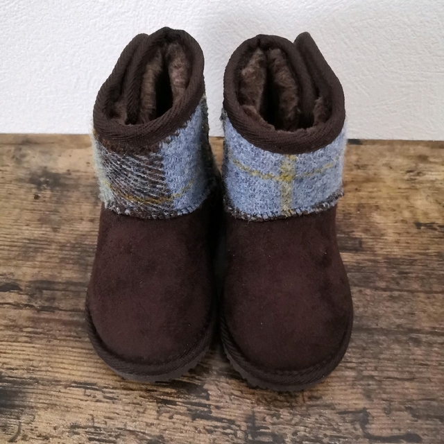 Harris Tweed ブーツ 13cm - ブーツ