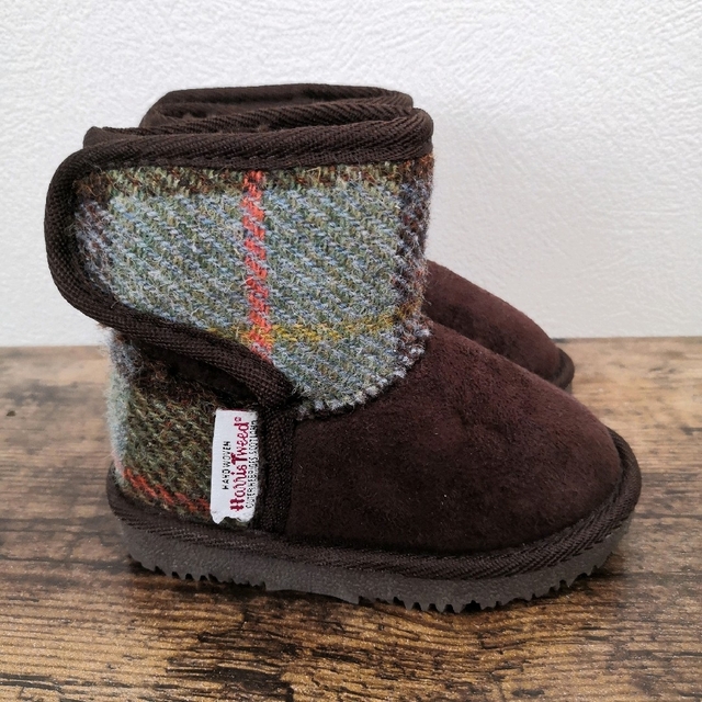 Harris Tweed ブーツ 13cm - ブーツ