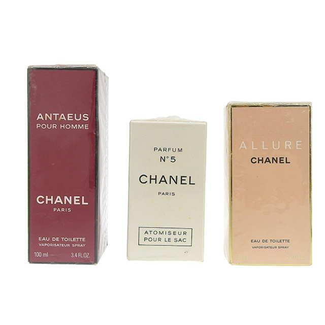 CHANEL シャネル 香水 3点 No.5/PTAREUSD/ALLUAL - -  gy