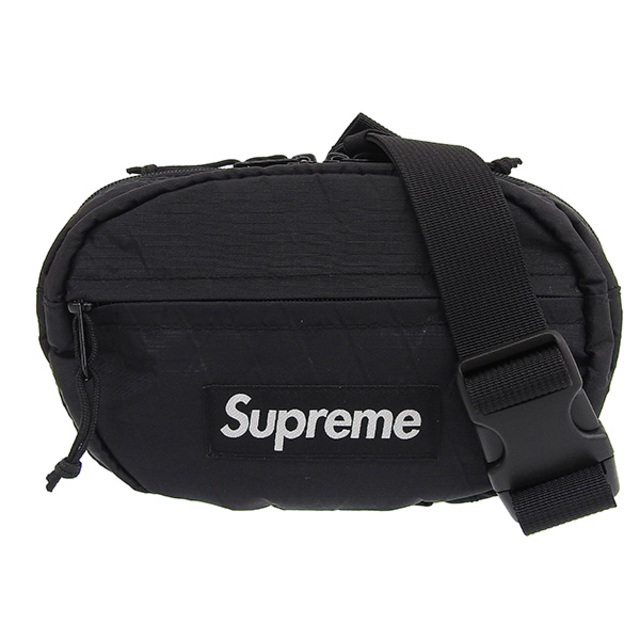 Supremeシュプリームwaist bag blackボディバッグ黒新品未使用