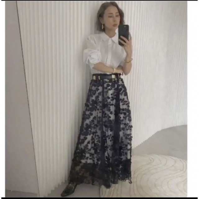 Ameri VINTAGE - ameri vintage LACE LAYERED SHIRT DRESSの通販 by