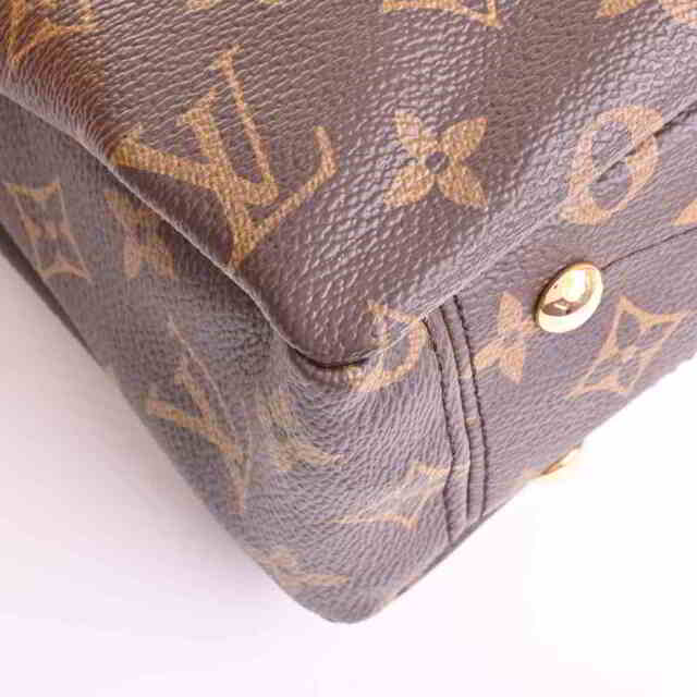 【中古】 LOUIS VUITTON ルイヴィトン モノグラム パラスBB 2WAY ショルダーバッグ ブラウン/レッド PVC gy