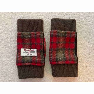 ハリスツイード(Harris Tweed)のハリスツイード　手袋　フィンガーレス(手袋)