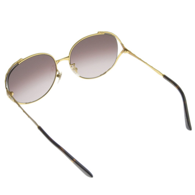 Gucci グッチ ラウンド サングラス ゴールド - gy-
