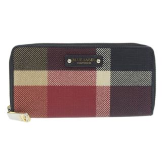 バーバリー(BURBERRY) 財布(レディース)（ブルー・ネイビー/青色系）の