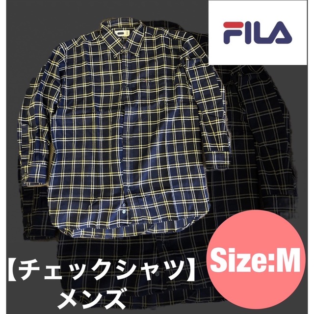 FILA(フィラ)のFILAメンズ チェックシャツ メンズのトップス(シャツ)の商品写真