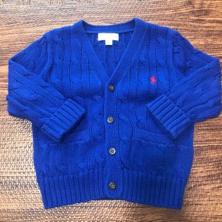 ラルフローレン(Ralph Lauren)のラルフローレン　カーディガン　12M 80センチ(カーディガン/ボレロ)