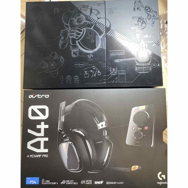 ASTRO(アストロ)のAstro A40 MixAmpProセット スマホ/家電/カメラのオーディオ機器(ヘッドフォン/イヤフォン)の商品写真