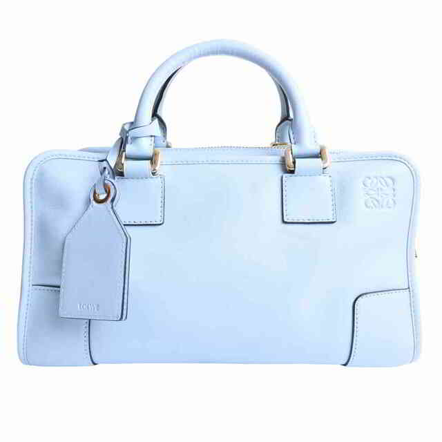 LOEWE ロエベ アマソナ28 2WAY ハンドバッグ ライトブルー