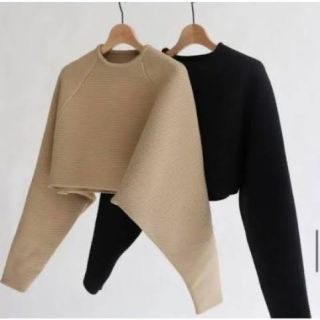 louren crewneck short knit pullover(ニット/セーター)